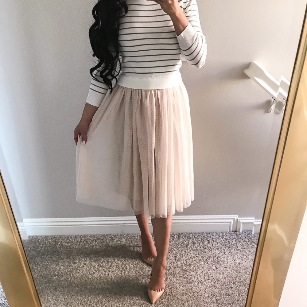 ModCloth pink tulle dress